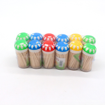 Cheap Price Two Tips Disposable Bamboo Toothpicks Making By Machines